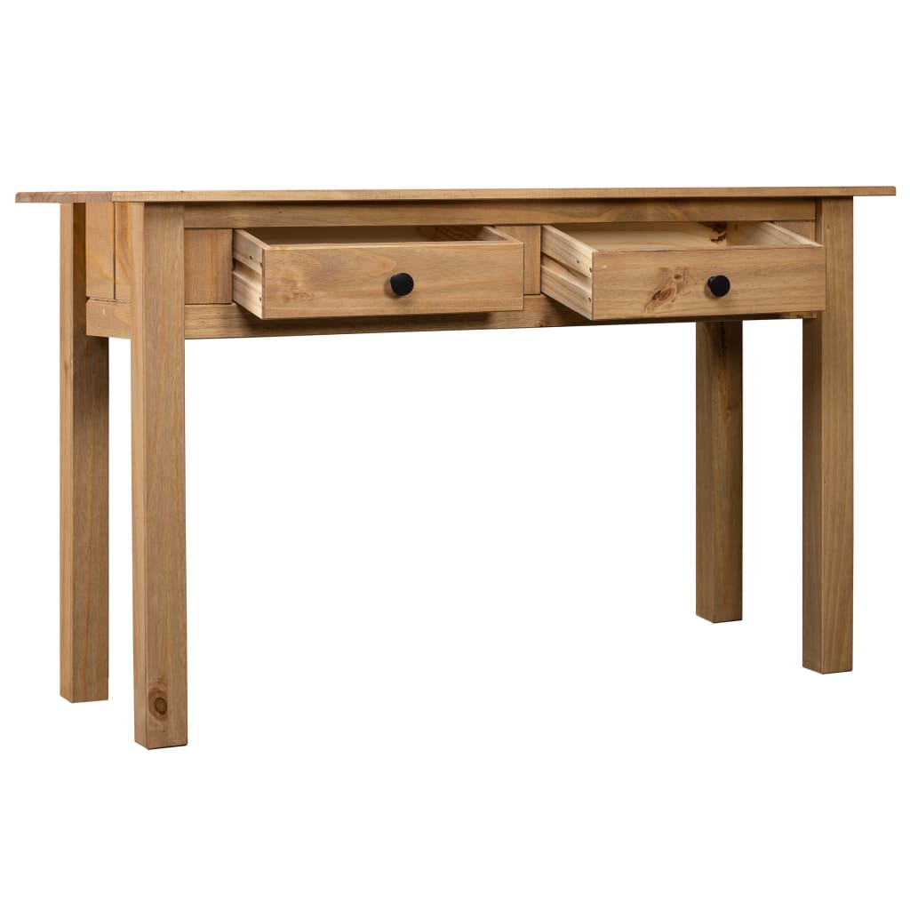 Mesa consola 110x40x72 cm pinho maciço panama
