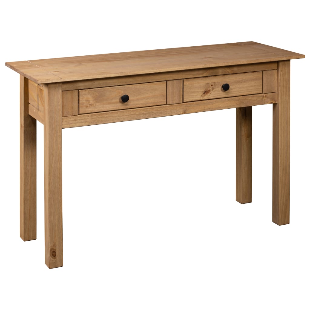 Mesa consola 110x40x72 cm pinho maciço panama
