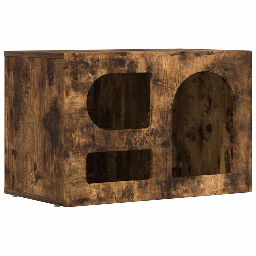 Gabinete para TV elst 60 x 35 x 40 cm carvalho defumado