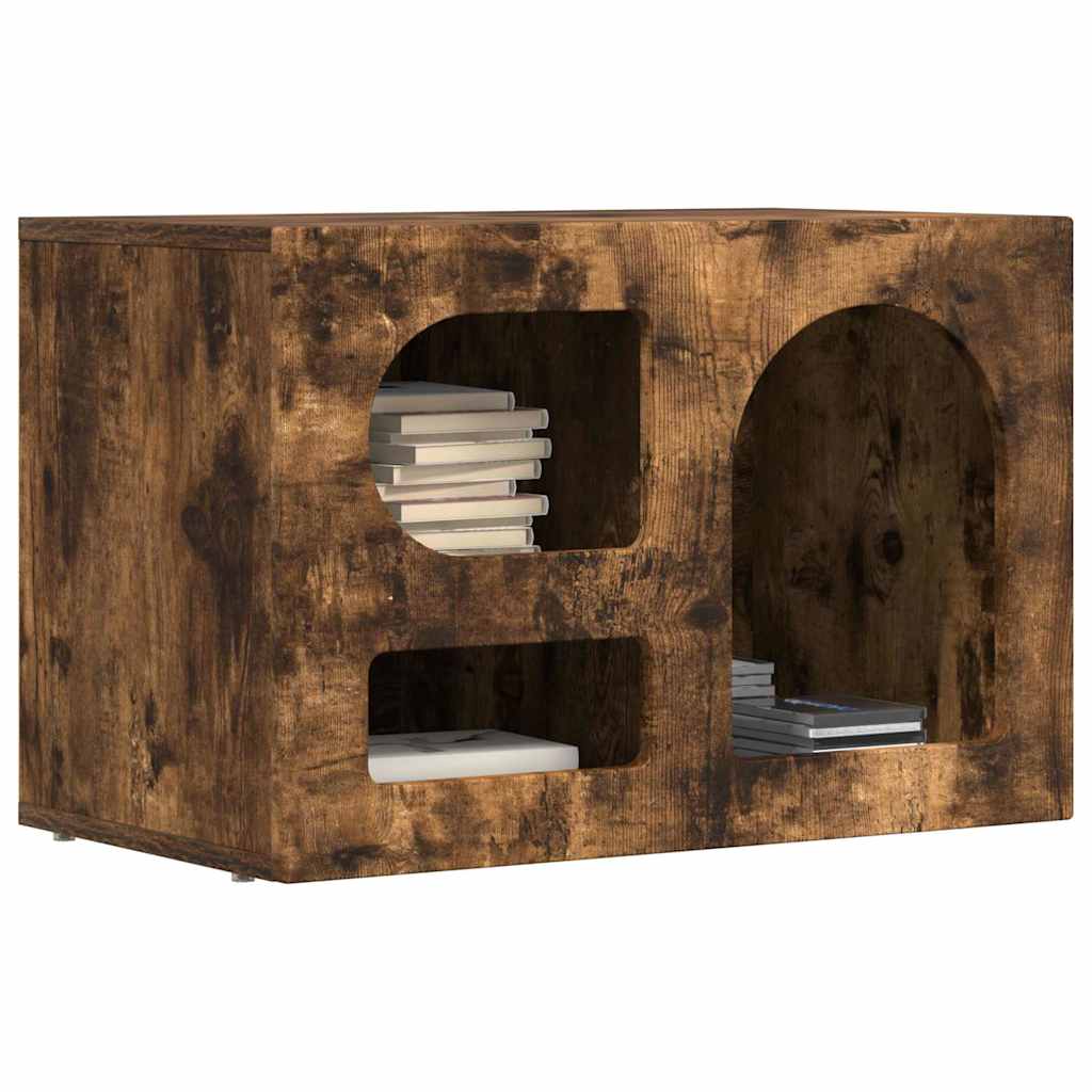 Gabinete para TV elst 60 x 35 x 40 cm carvalho defumado