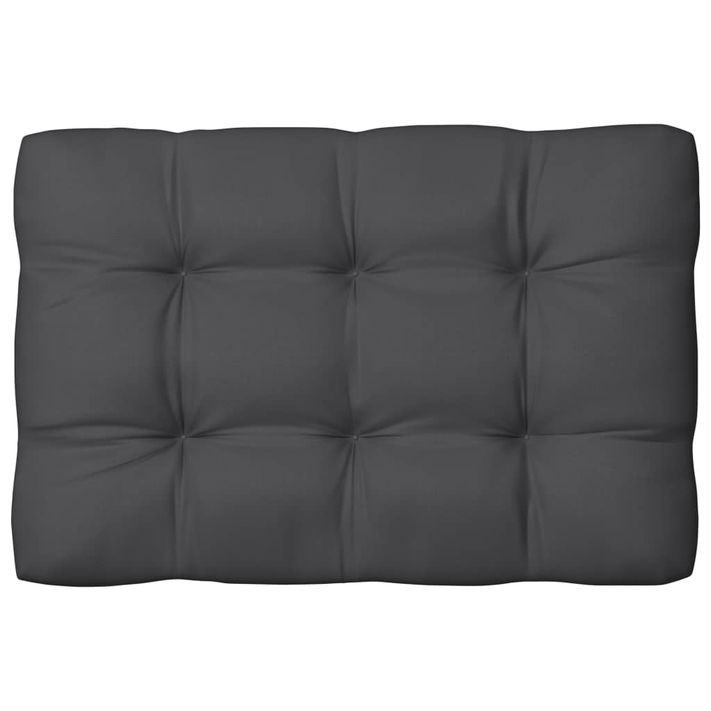 Almofadões para sofás de paletes 7 pcs antracite