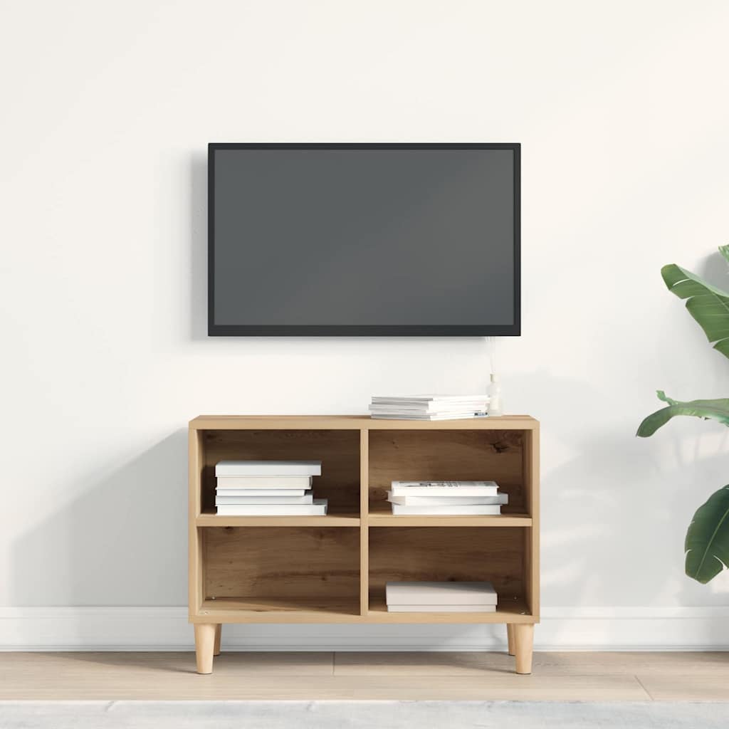 Gabinete para TV 69,5 x 30 x 50 cm artisian oak