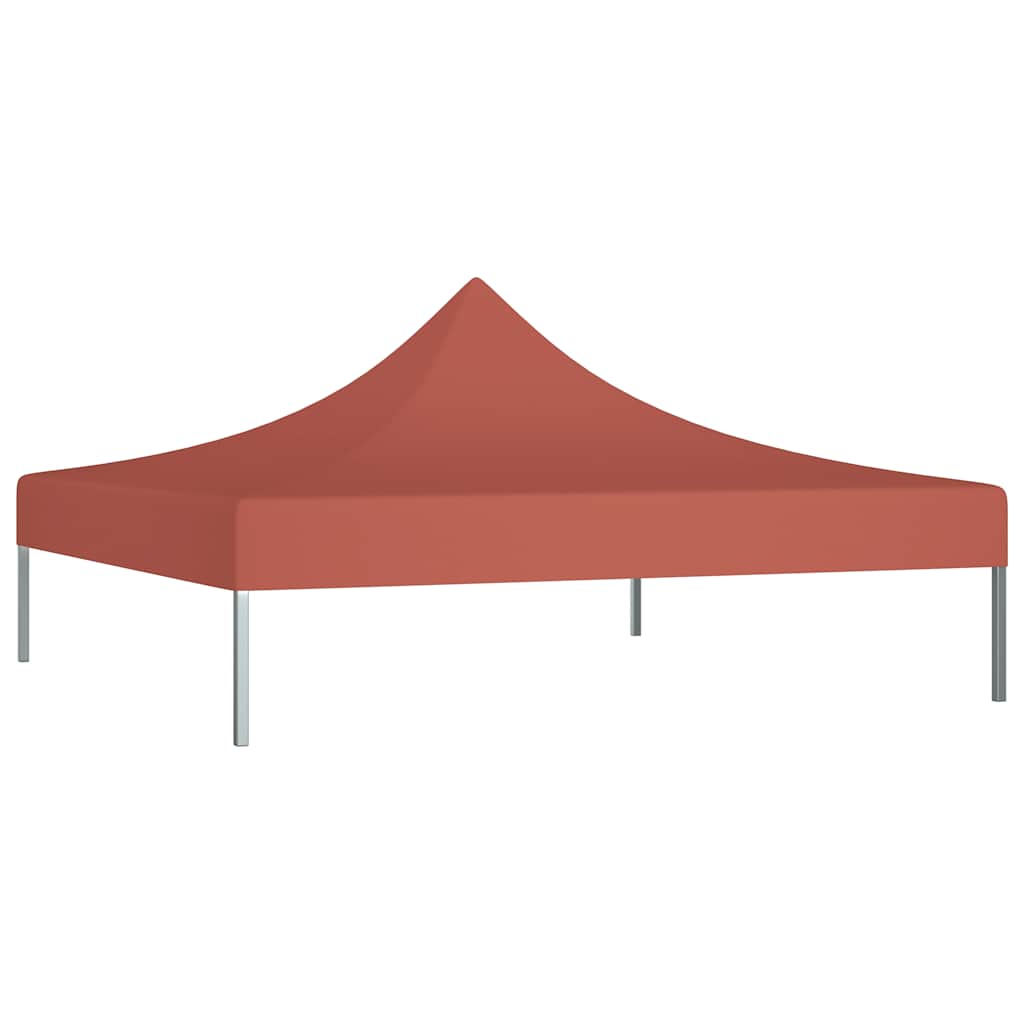 Teto para tenda de festas 3x3 m 270 g/m² terracota
