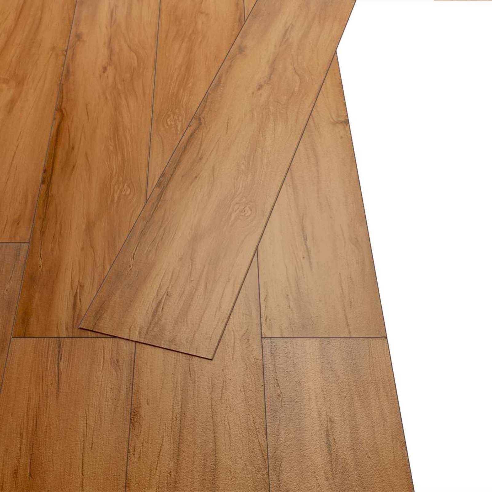 Pranchas de piso natural 5,02 m² 36 unid. PVC