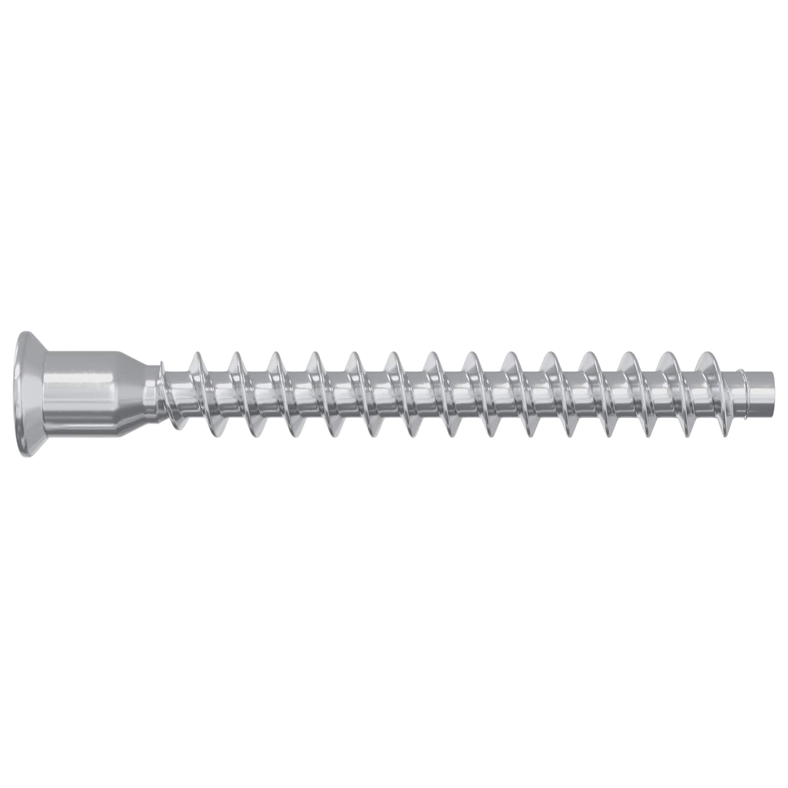 Parafusos confirmat 12 unid. prateado ø7 x 58 mm metal