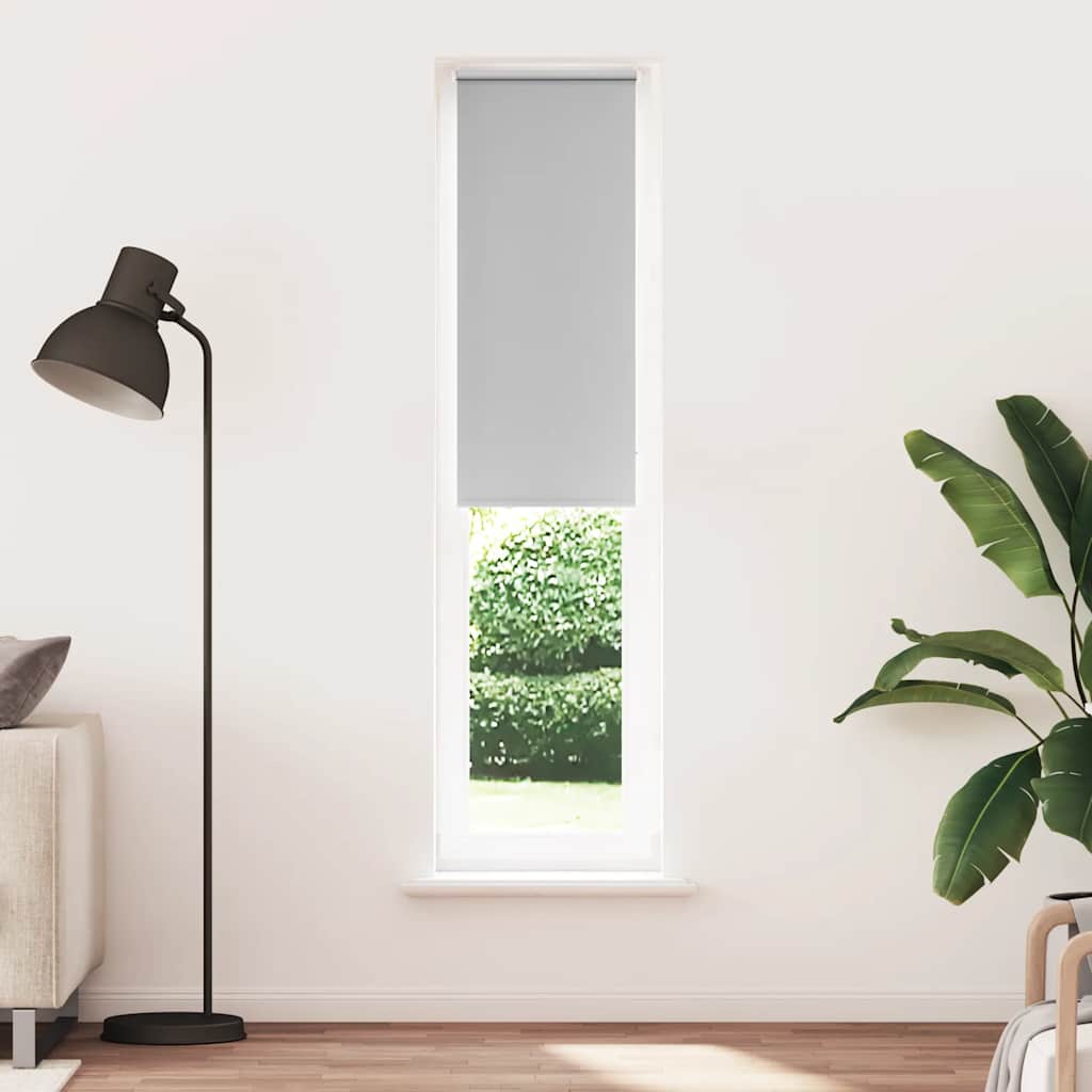 Persiana de enrolar 45x230 cm largura tecido 40,7 cm poliéster