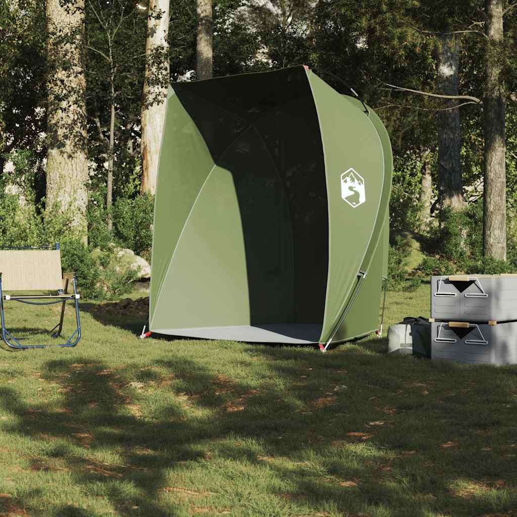 Tenda de pesca impermeável verde azeitona