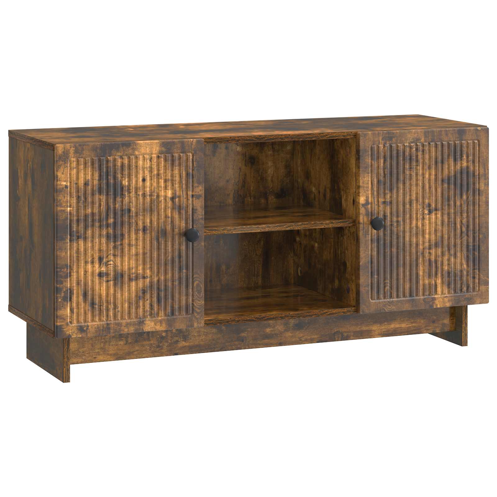 Gabinete para TV 102 x 34,5 x 50 cm carvalho fumado