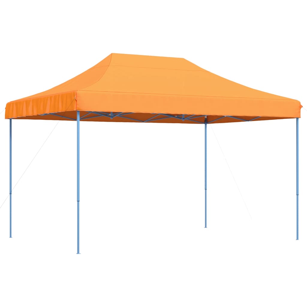 Tenda para festas pop-up dobrável 410x279x315 cm laranja
