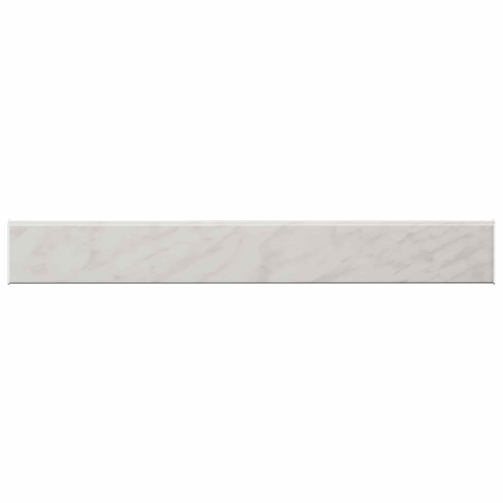 Soleira de janela textura de mármore 60 x 10 x 4,5 cm PVC
