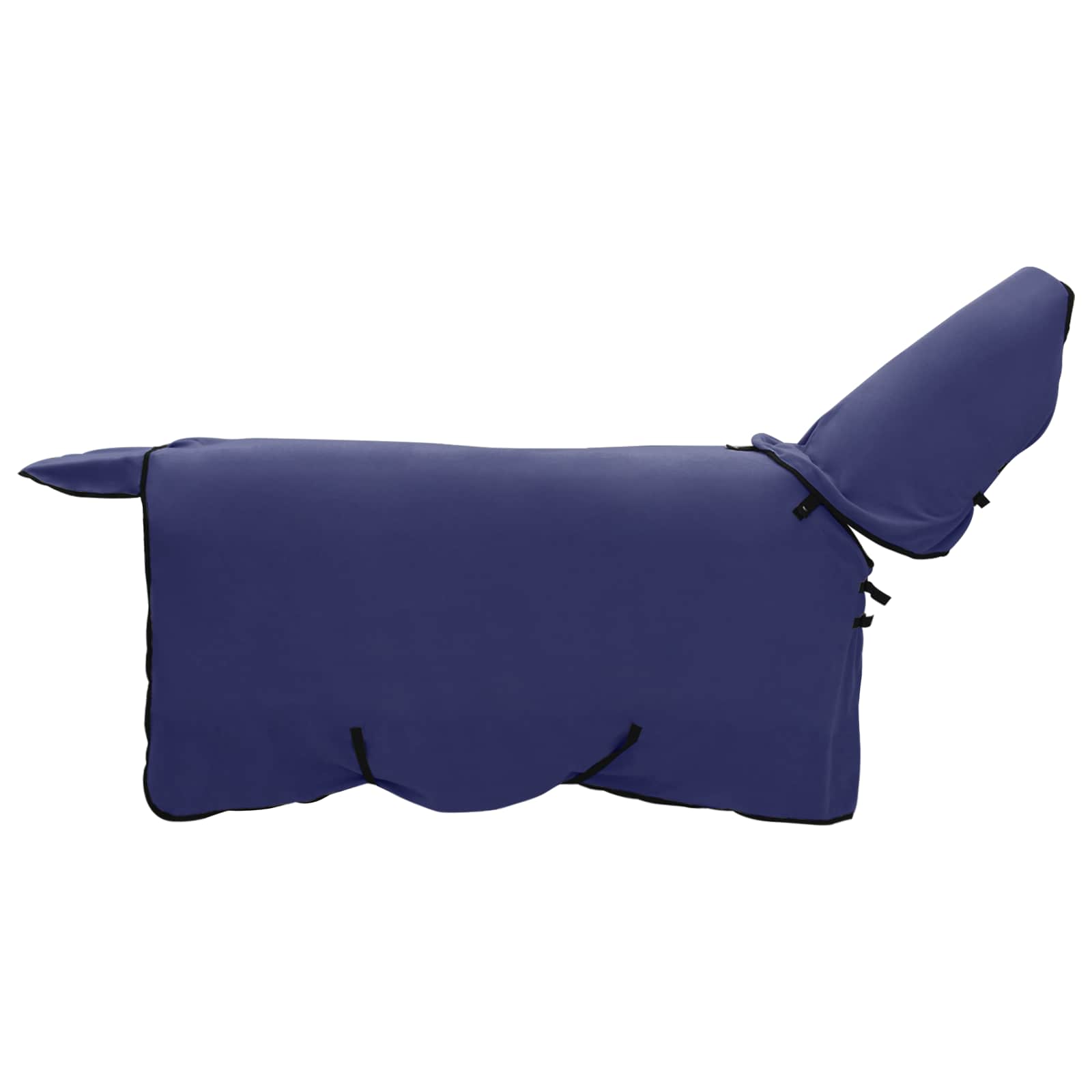 Cobertor de cavalo azul marinho 115 cm poliéster