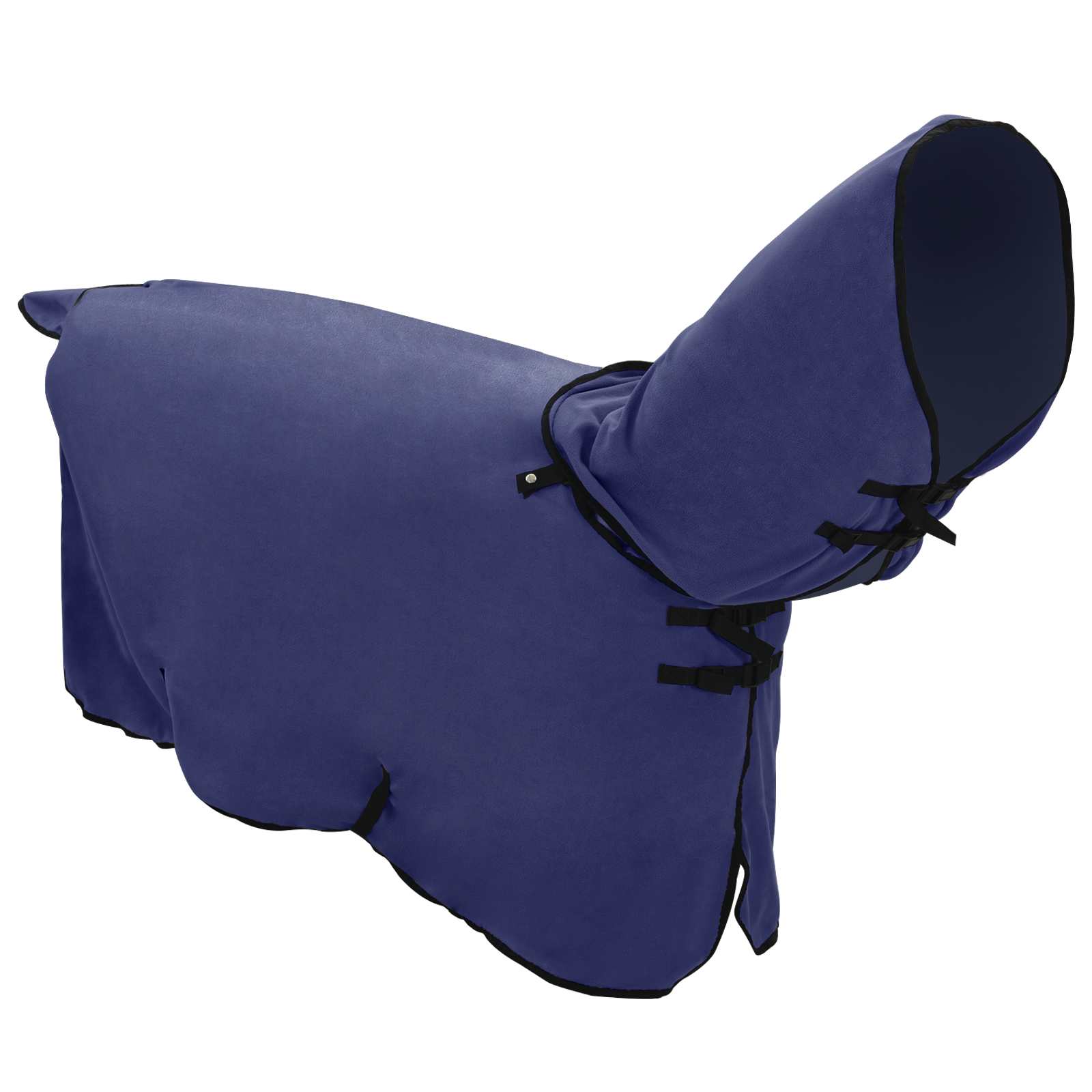 Cobertor de cavalo azul marinho 115 cm poliéster