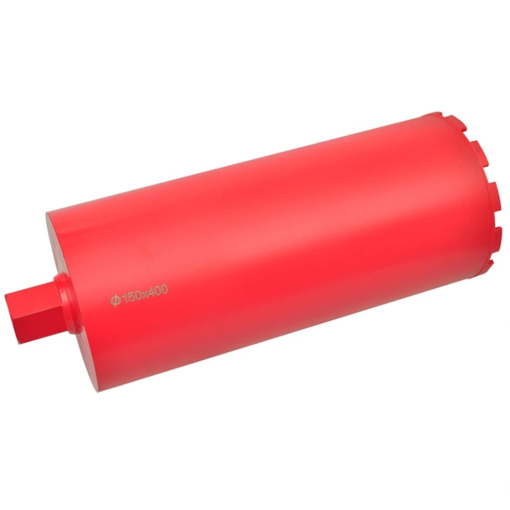 Broca de nucleo de diamante seco ou molhado 150mm x 400 mm