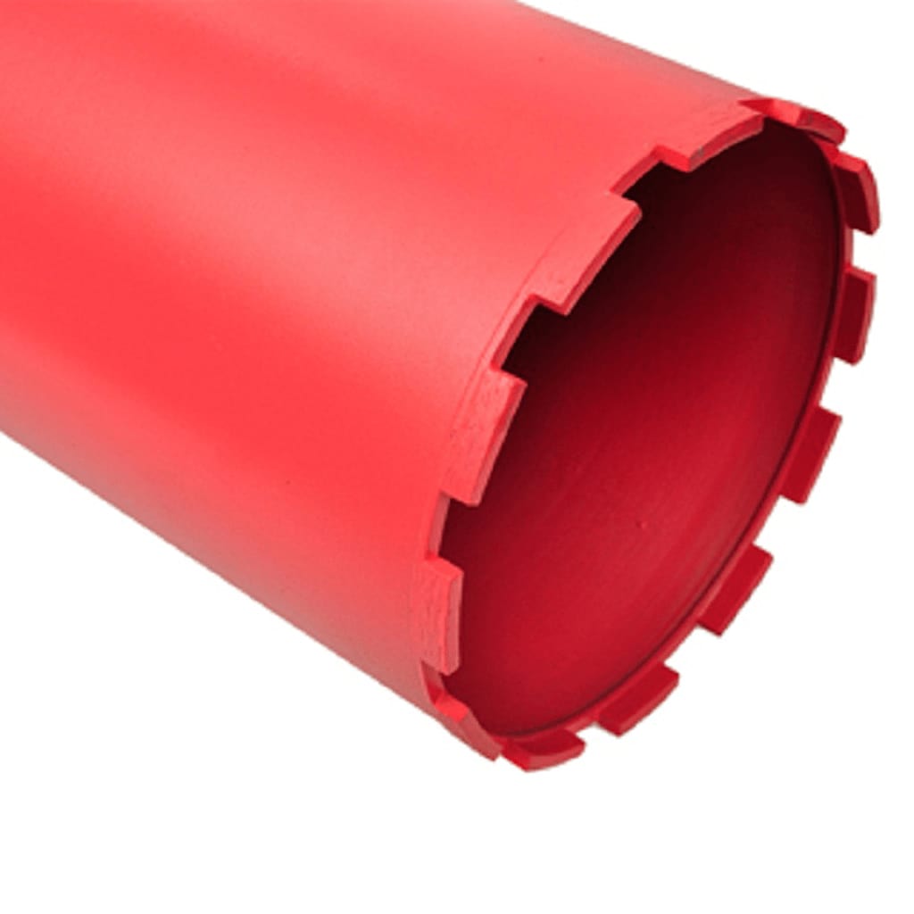Broca de nucleo de diamante seco ou molhado 150mm x 400 mm