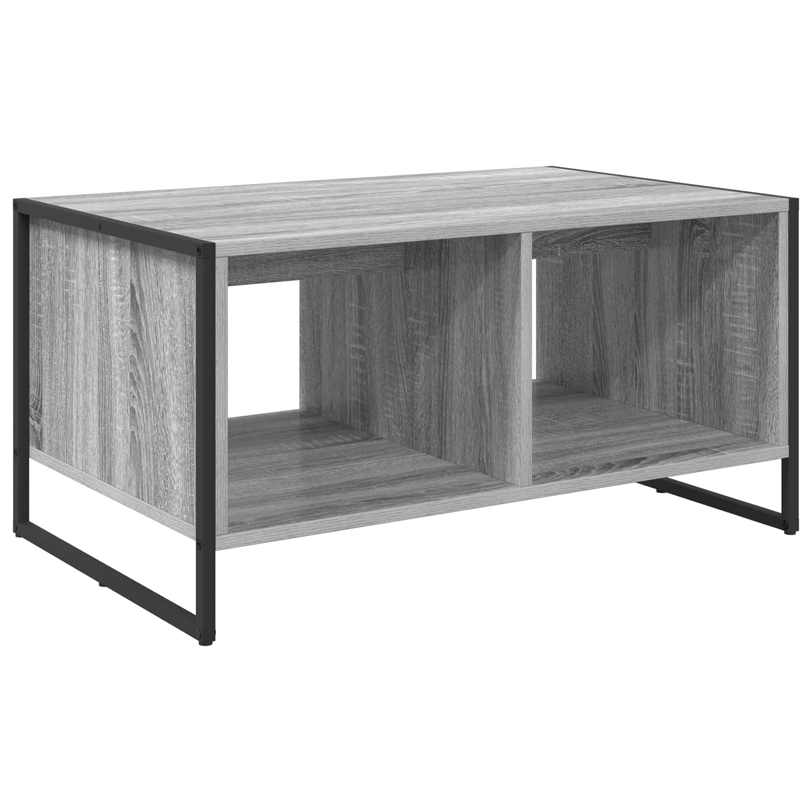 Mesa de centro cinza sonoma 80 x 50 x 40 cm