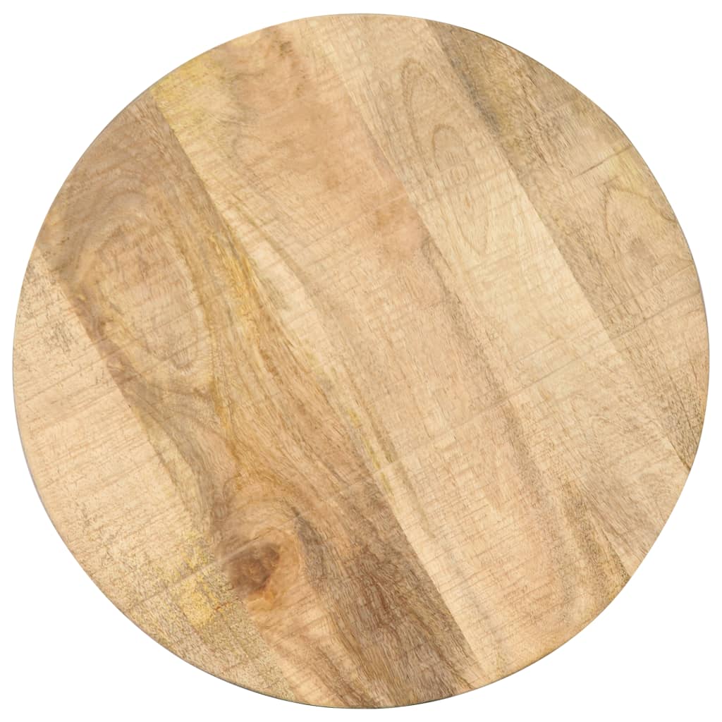 Mesa de apoio 45 x (45-62) cm madeira mangueira e ferro fundido