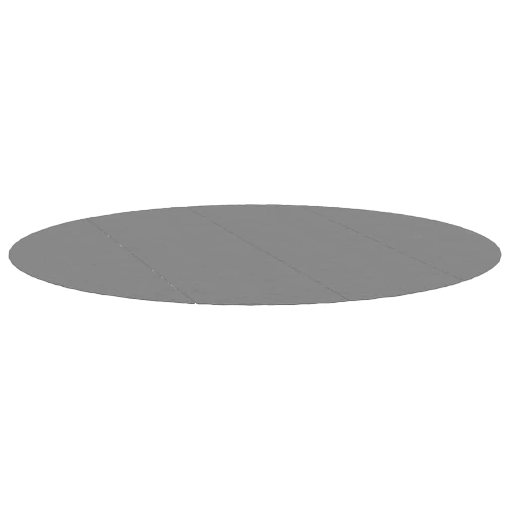 Pano para chão de piscinas ø428 cm poliéster geotêxtil cinza