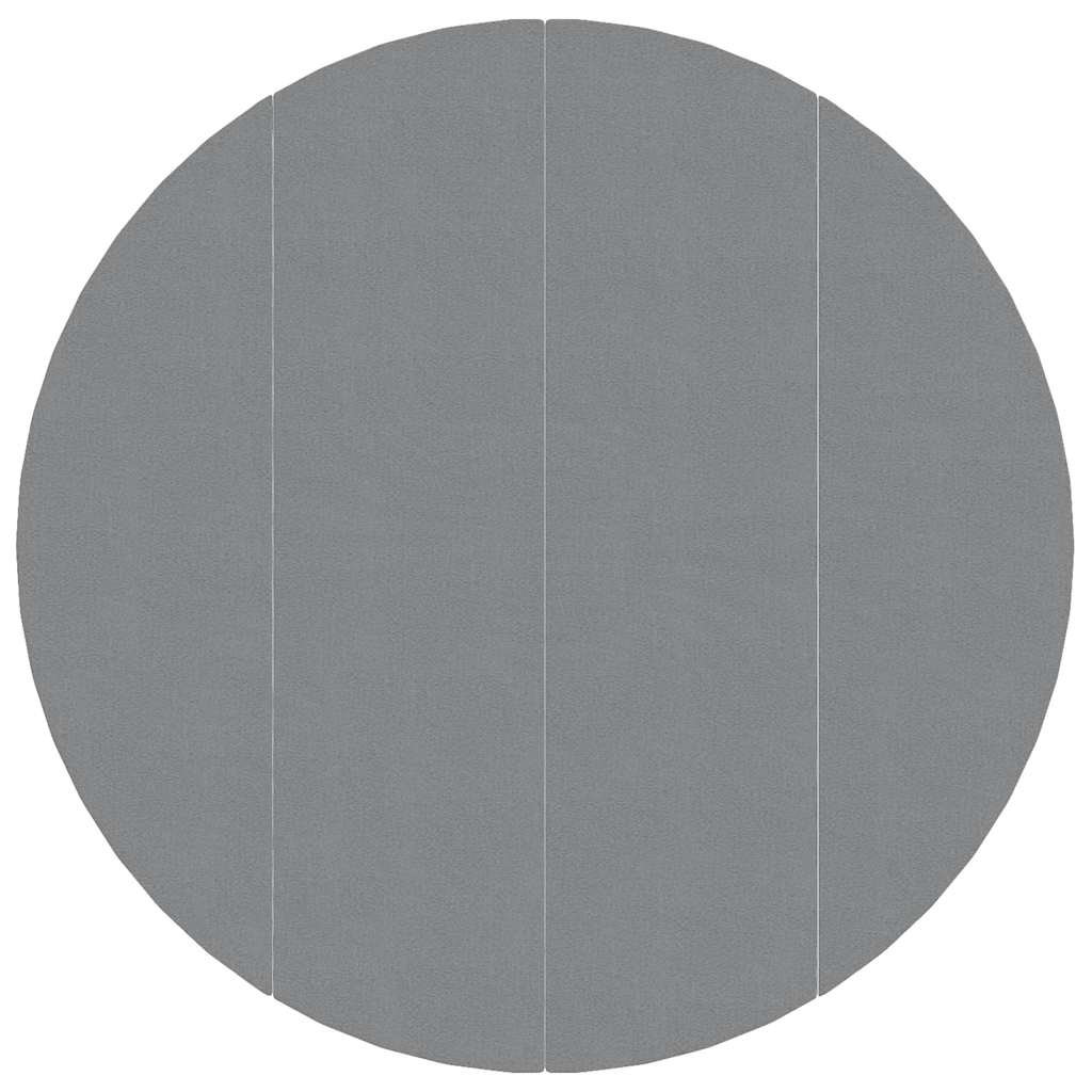 Pano para chão de piscinas ø428 cm poliéster geotêxtil cinza