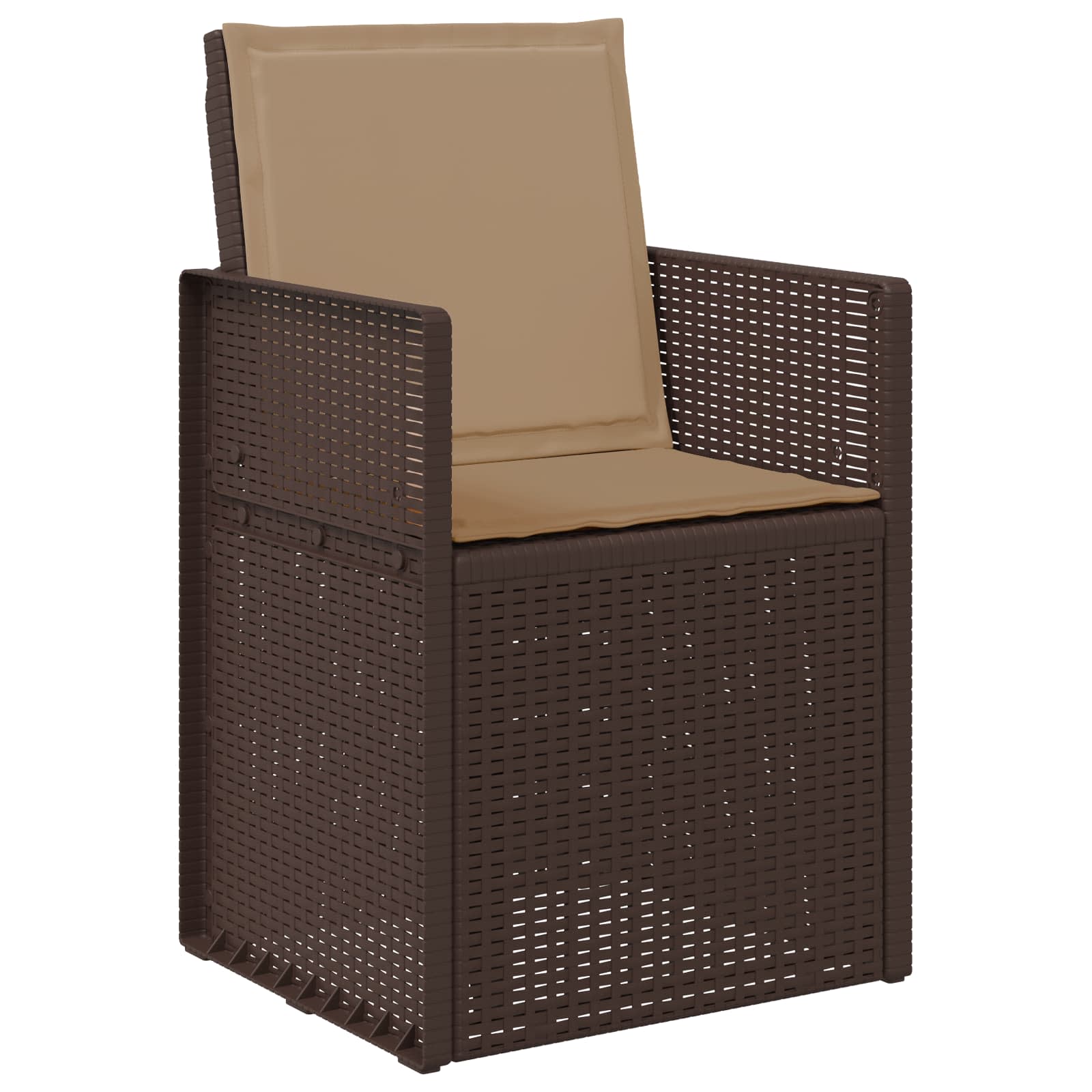 Cadeiras de jantar para jardim 2 unid. PP