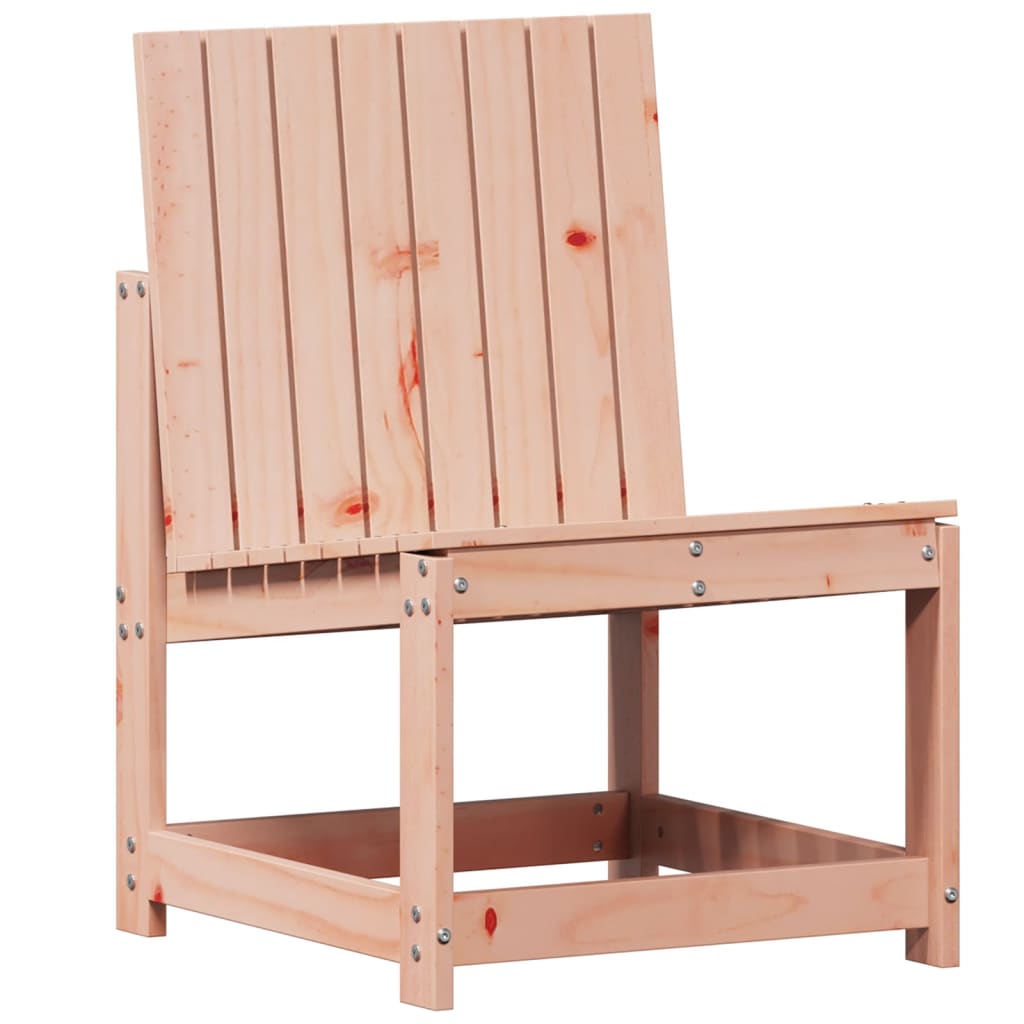 3 Pcs conjunto lounge de jardim madeira de douglas maciça