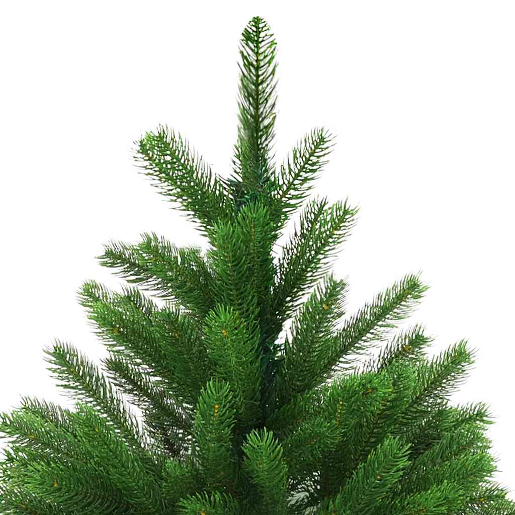 Árvore de natal artificial agulhas realistas 120 cm verde