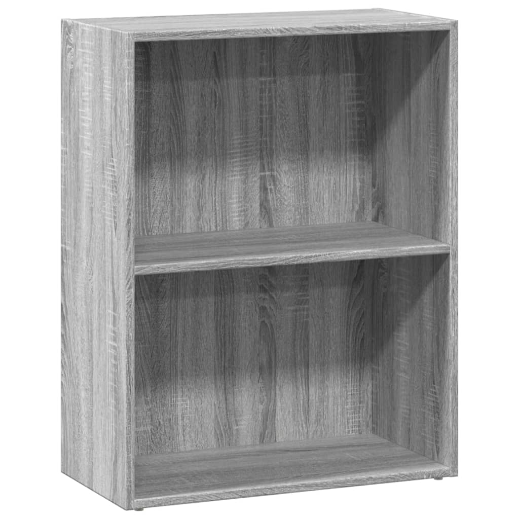 Estante 60x30x77 cm derivados de madeira cinzento sonoma
