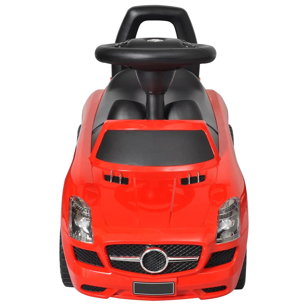 Carro para crianças a pedais vermelho