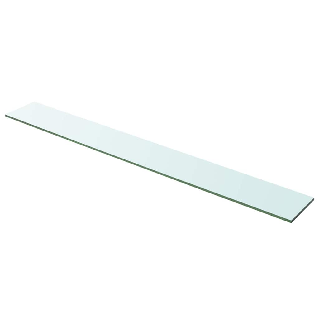 Prateleira de vidro 100x12 cm transparente