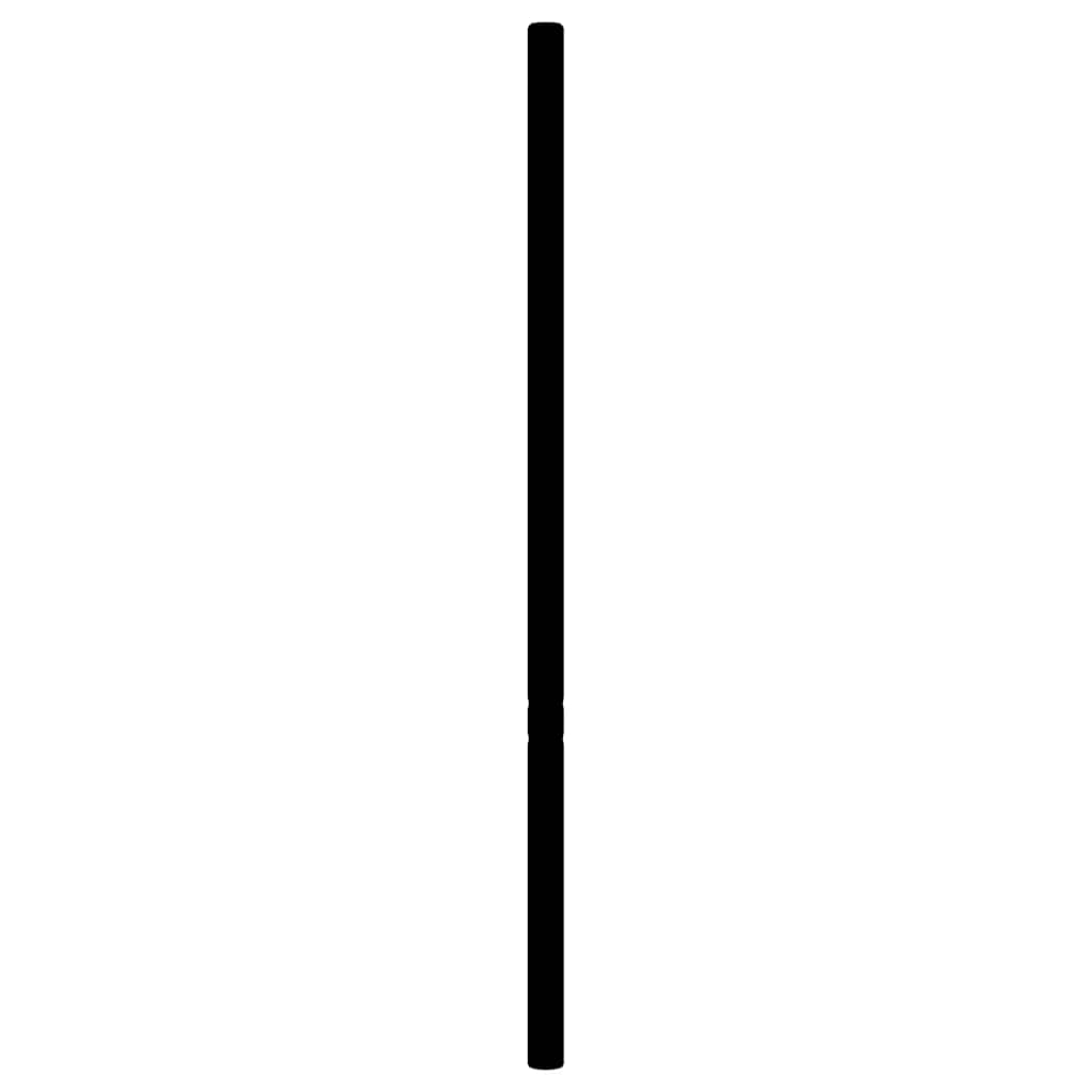 Cabeceira de substituição 200 cm metal preto