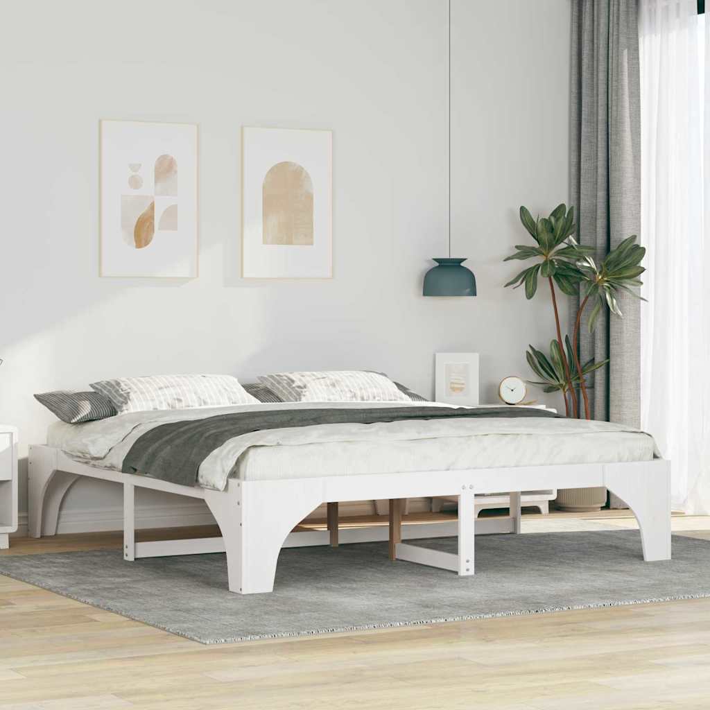 Estrutura da cama branco 180 x 200 cm