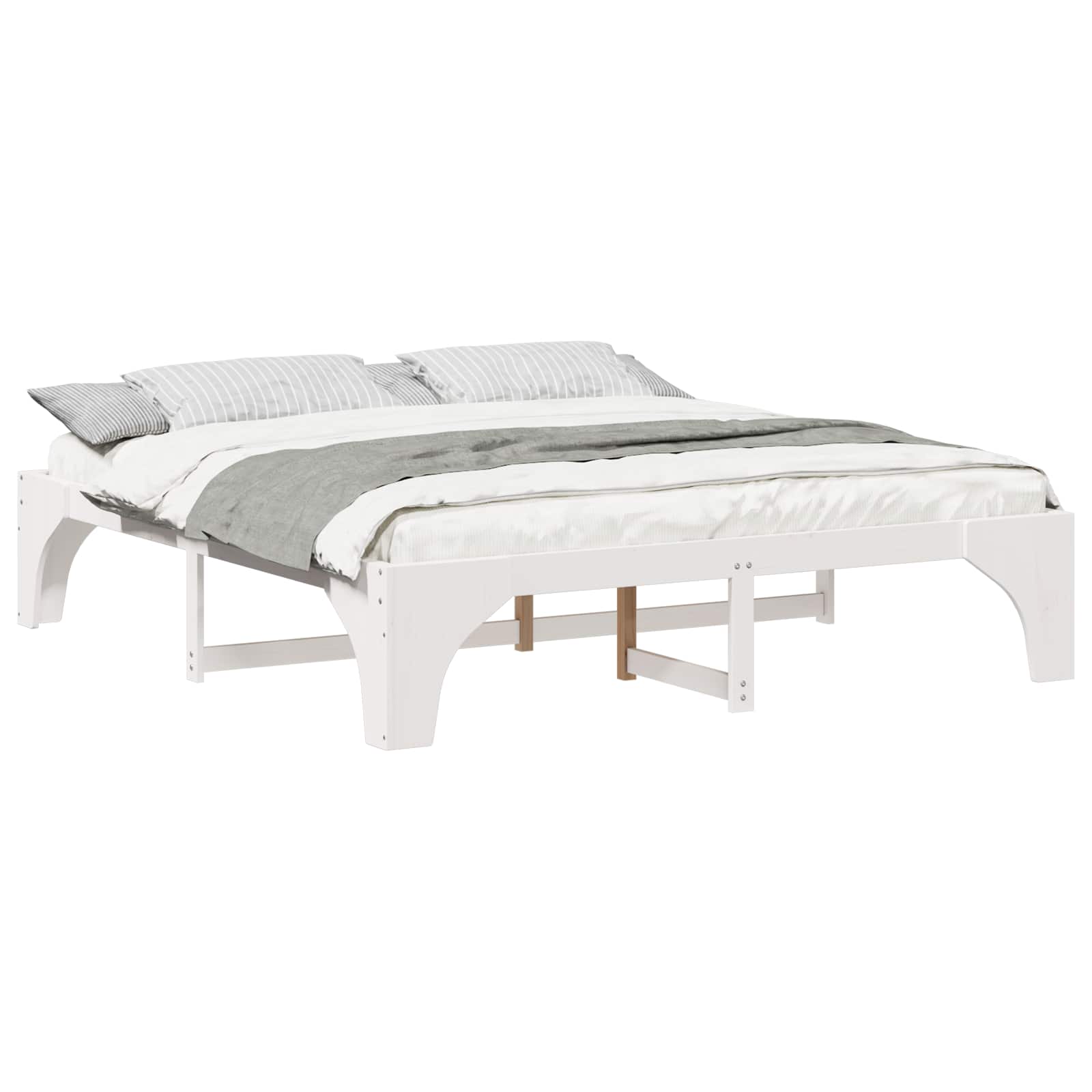 Estrutura da cama branco 180 x 200 cm