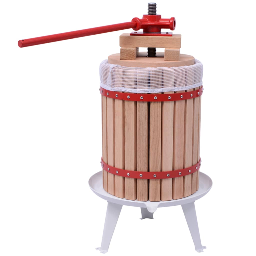 2 Pcs conjunto de prensa e triturador de fruta e vinho