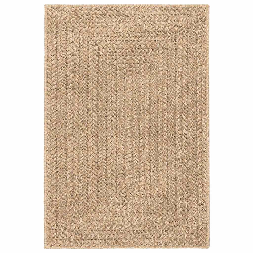 Tapete zizur 120x170 cm aspeto de juta interior e exterior