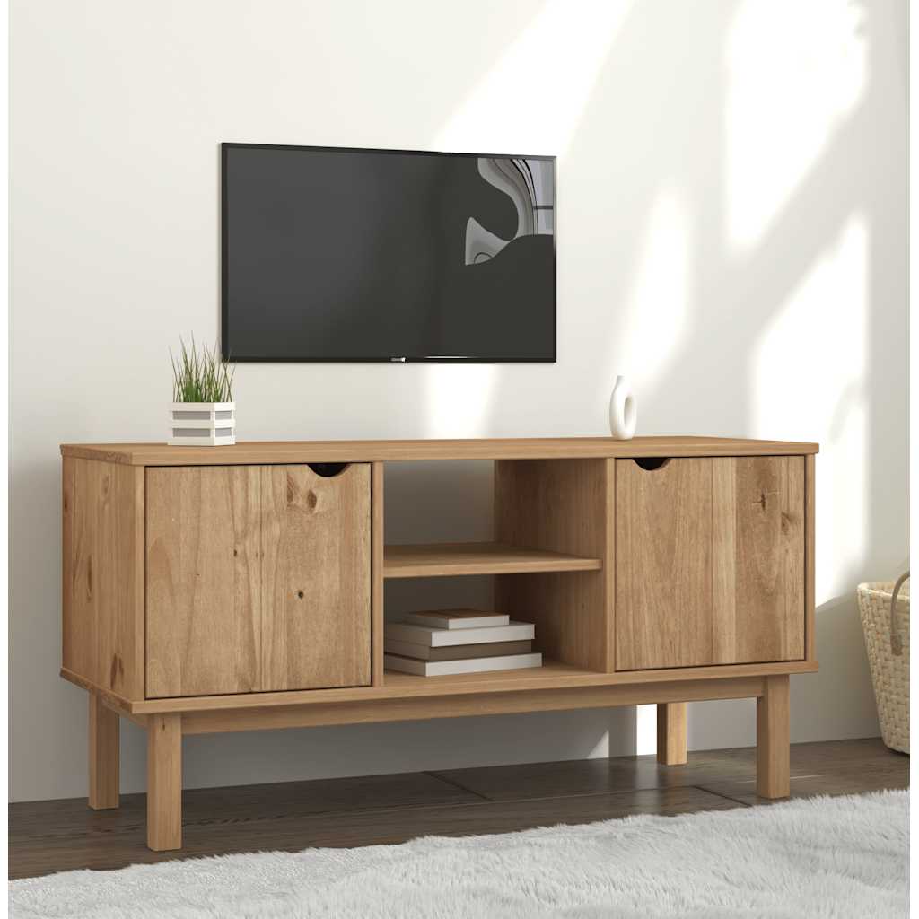 Móvel de TV otta 113,5x43x57 pinho maciço