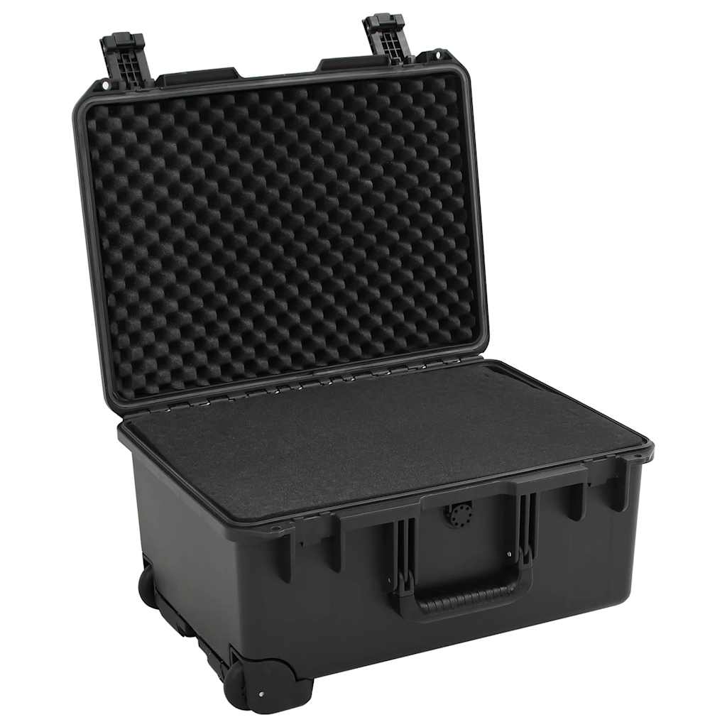 Mala de viagem portátil 54x41,5x29 cm PP preto