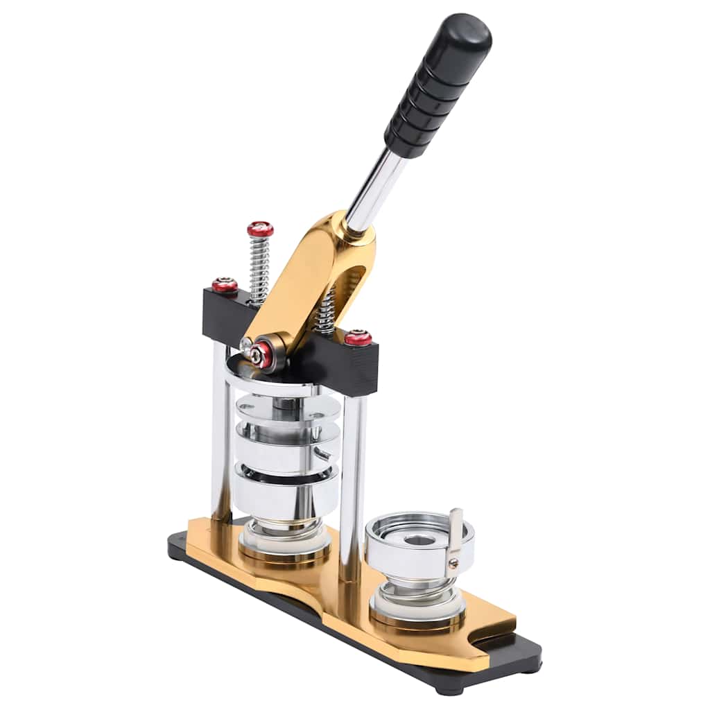 Máquina de fazer crachás + 500 crachás 44mm perfurador rotativo
