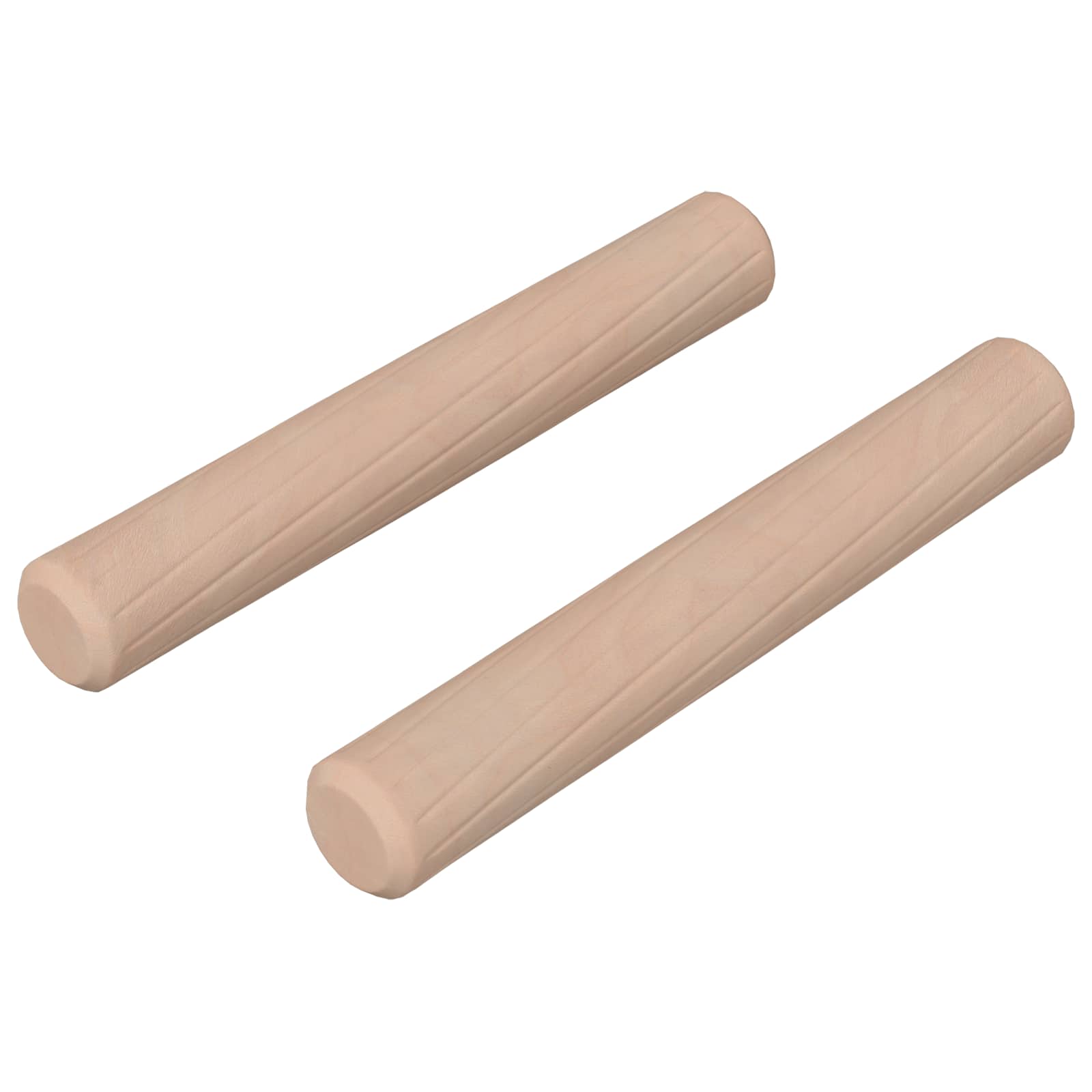 Dowels de madeira 2 unid. natural ø 6 x 40 mm madeira sólida