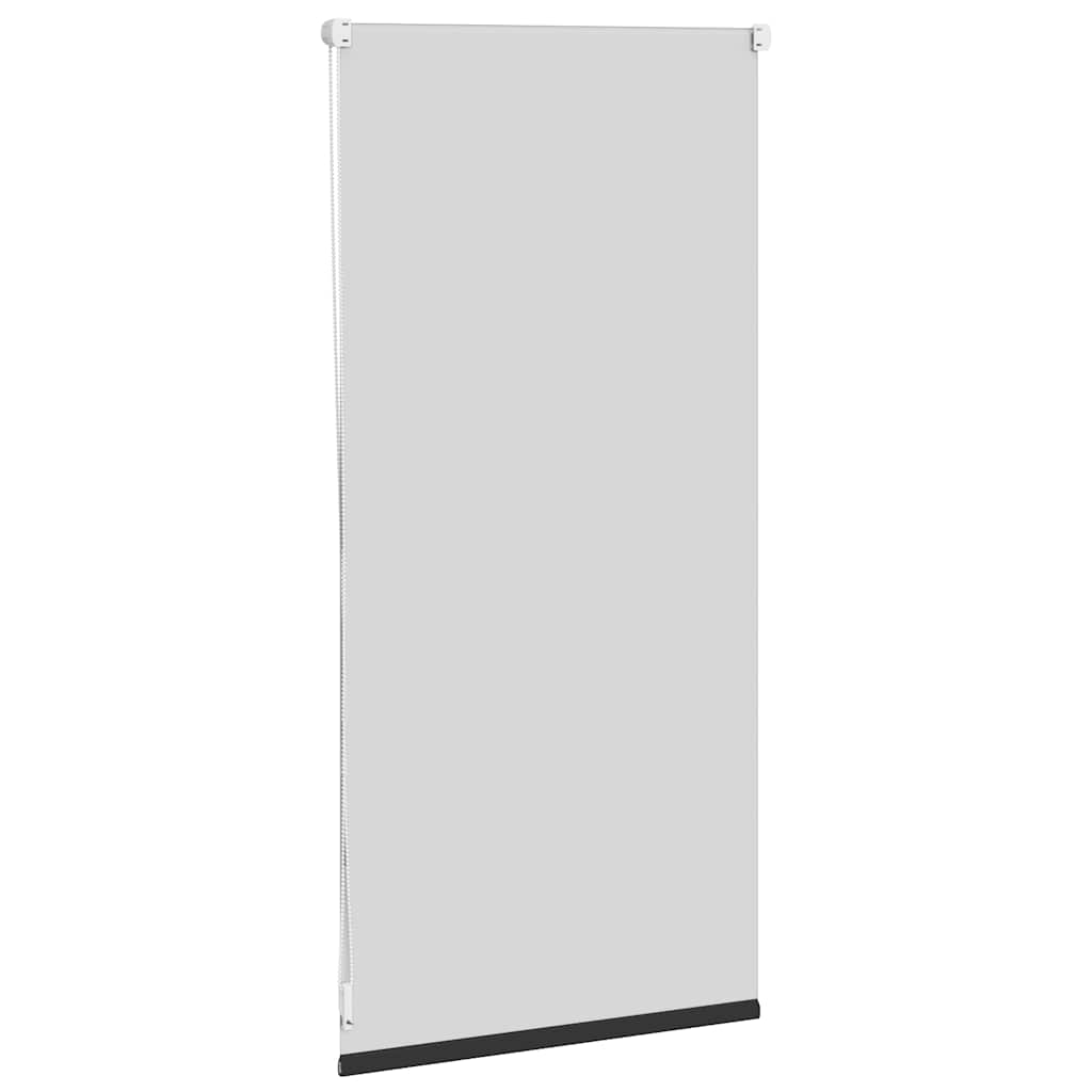 Cortina de rolo blackout, 44,4 x 100 cm, largura do tecido 40 cm, preta.