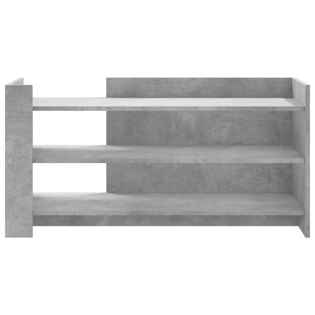 Mesa de centro 100x50x50cm derivados de madeira cinza cimento
