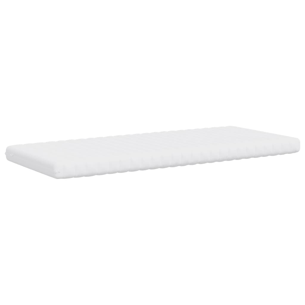 Colchão de espuma 90x200 cm 7 zonas dureza 20 ild branco
