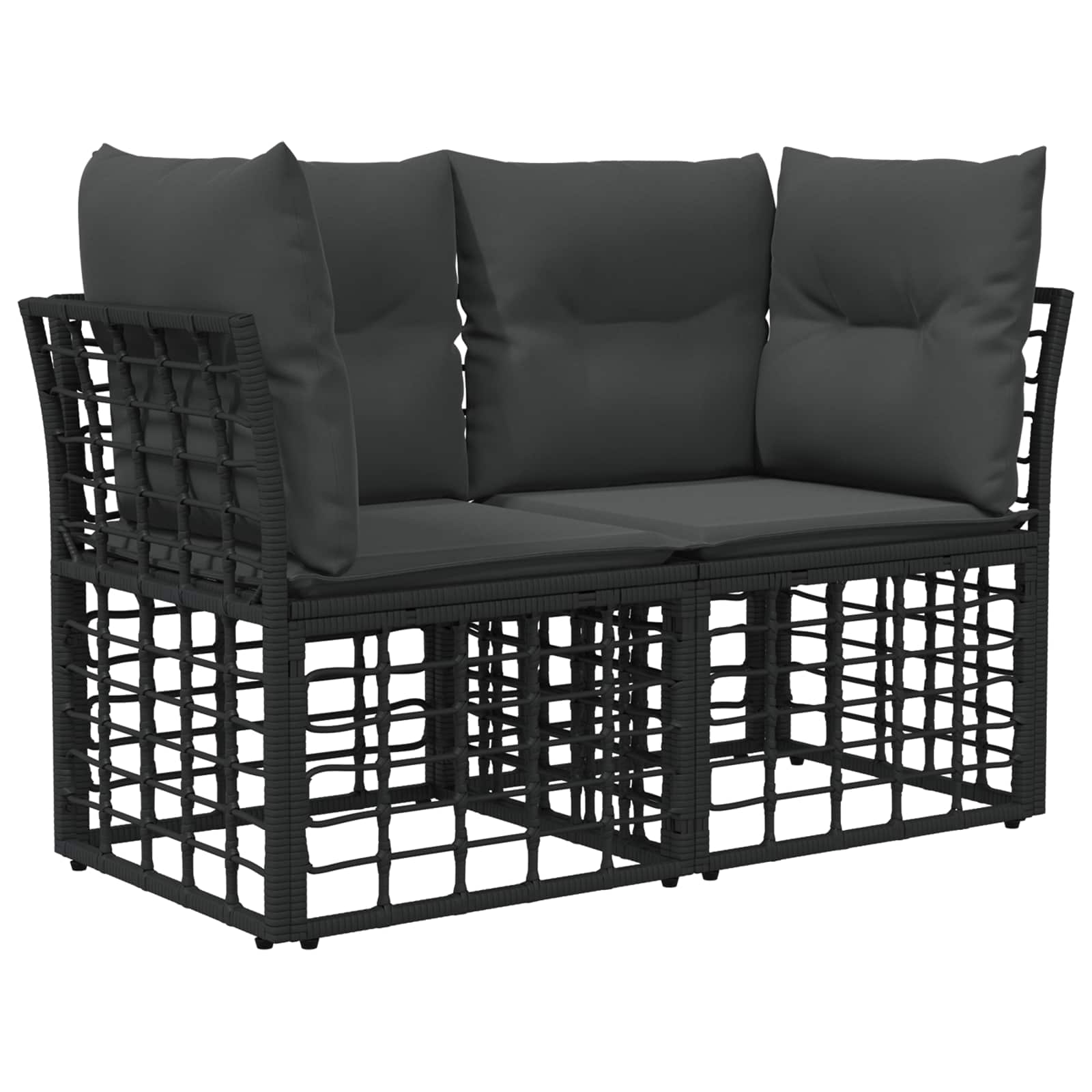 Loveseat ao ar livre 2 unid. 2-número de lugares