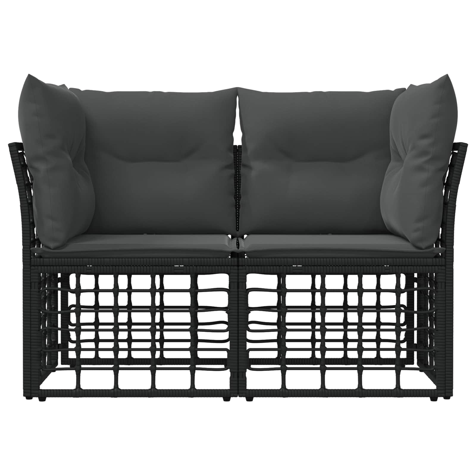 Loveseat ao ar livre 2 unid. 2-número de lugares