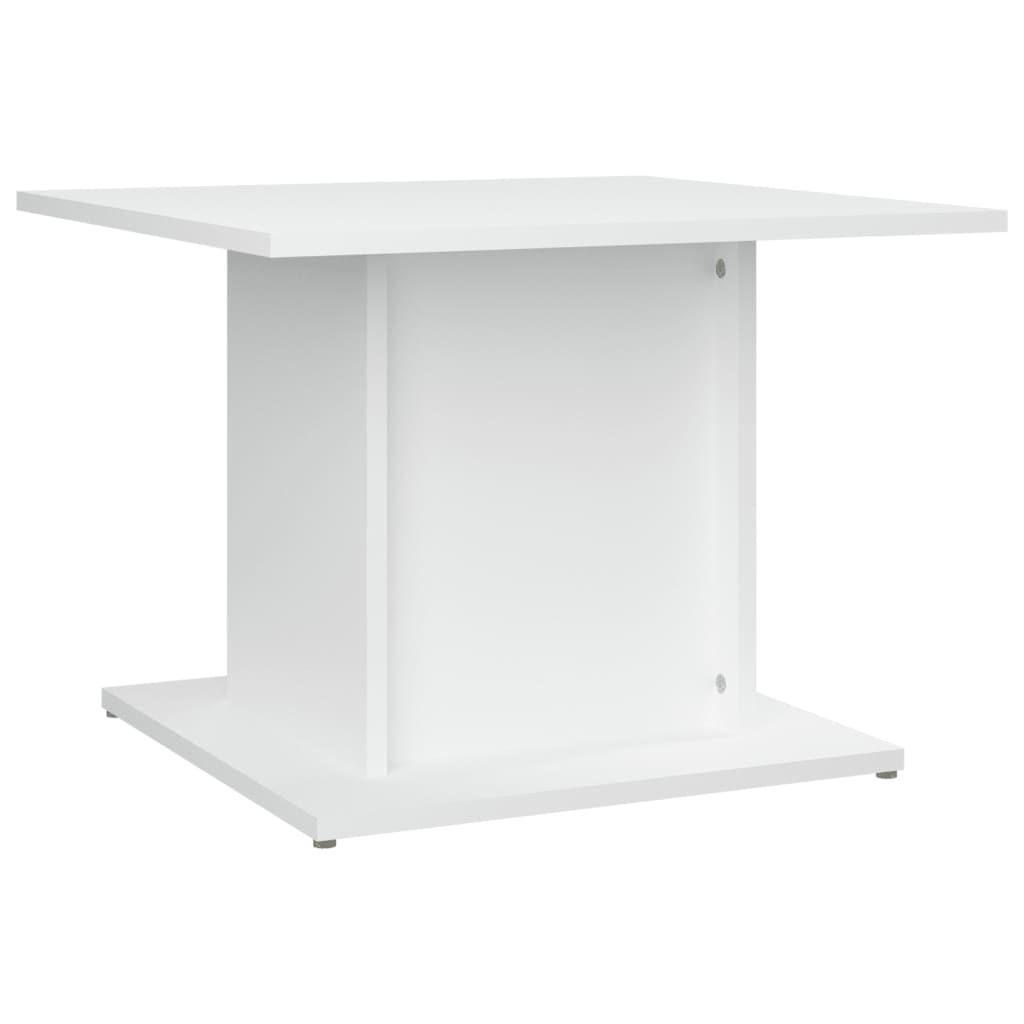 Mesa de centro 55,5x55,5x40 cm derivados de madeira branco