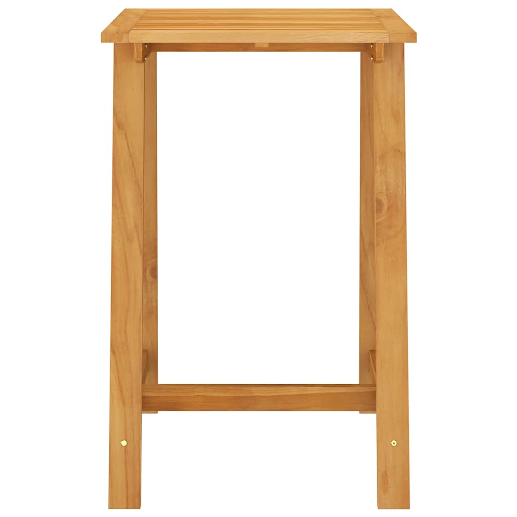 3 Pcs conjunto de bar para jardim com almofadões preto