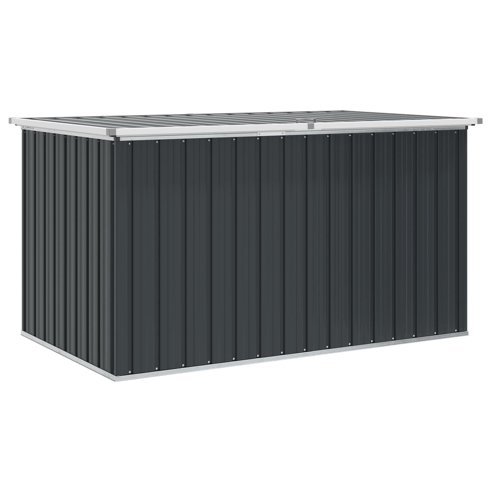 Caixa de arrumação para jardim 171x99x93 cm antracite