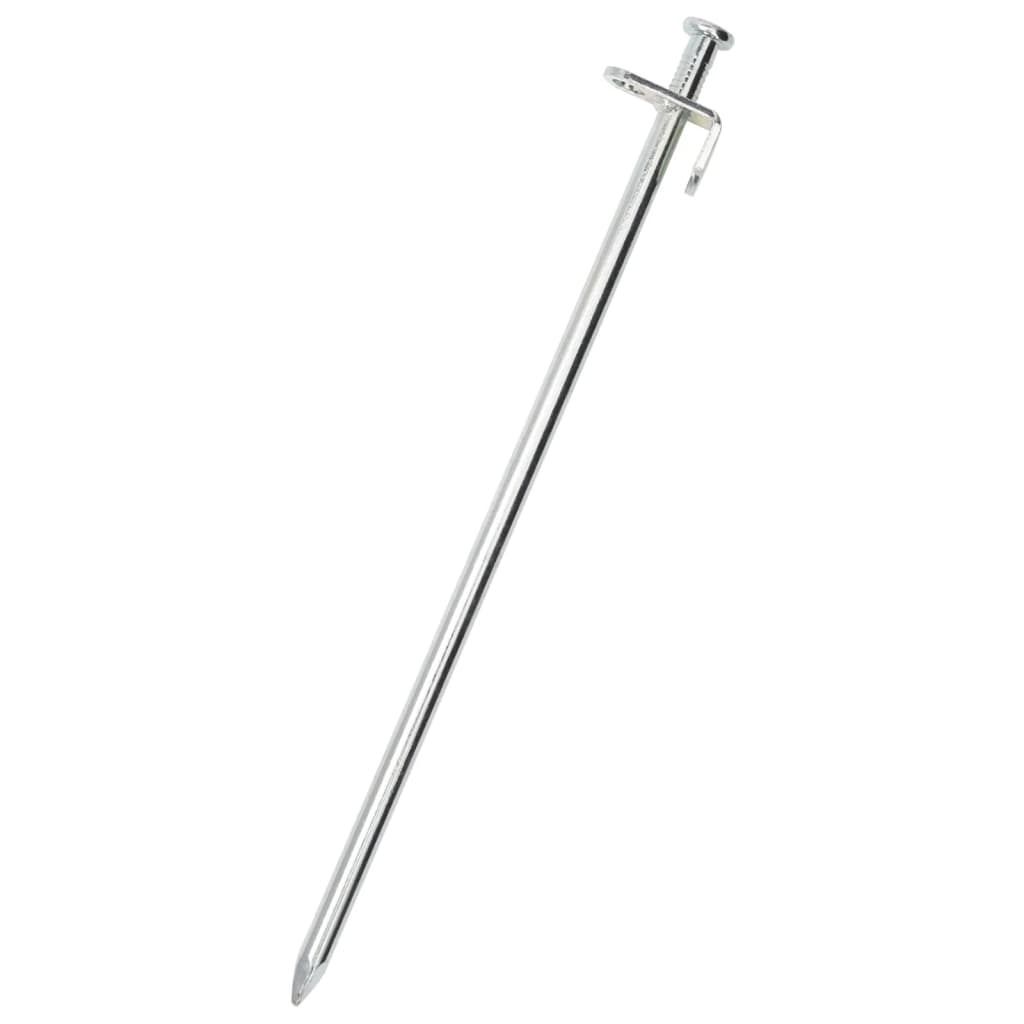 Estacas para tenda 24 pcs 30 cm 8 mm aço galvanizado
