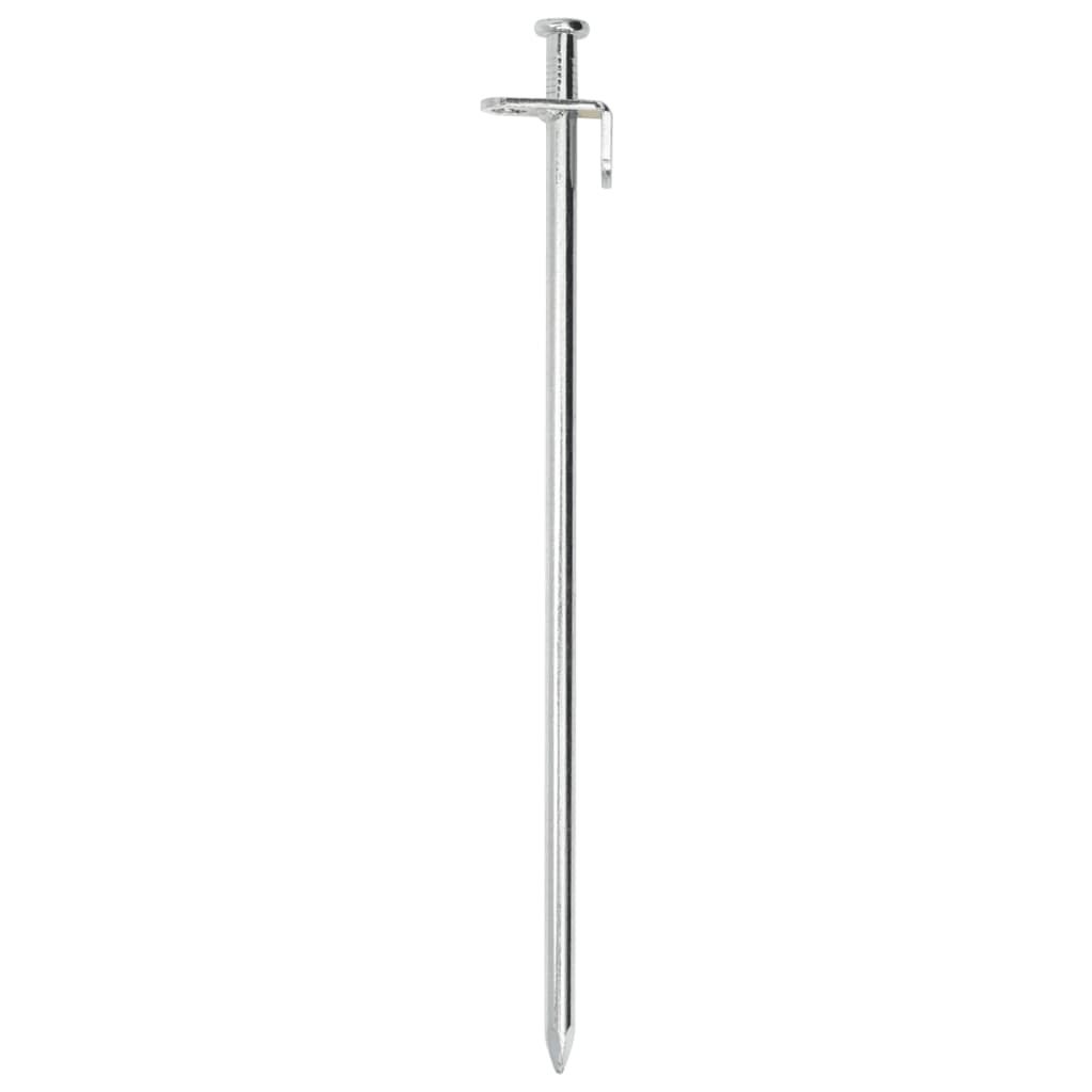 Estacas para tenda 24 pcs 30 cm 8 mm aço galvanizado