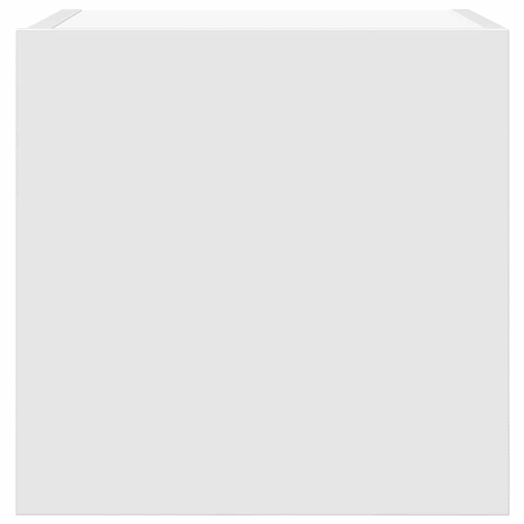 Móvel de TV de parede 4 pcs 30,5x30x30 cm branco