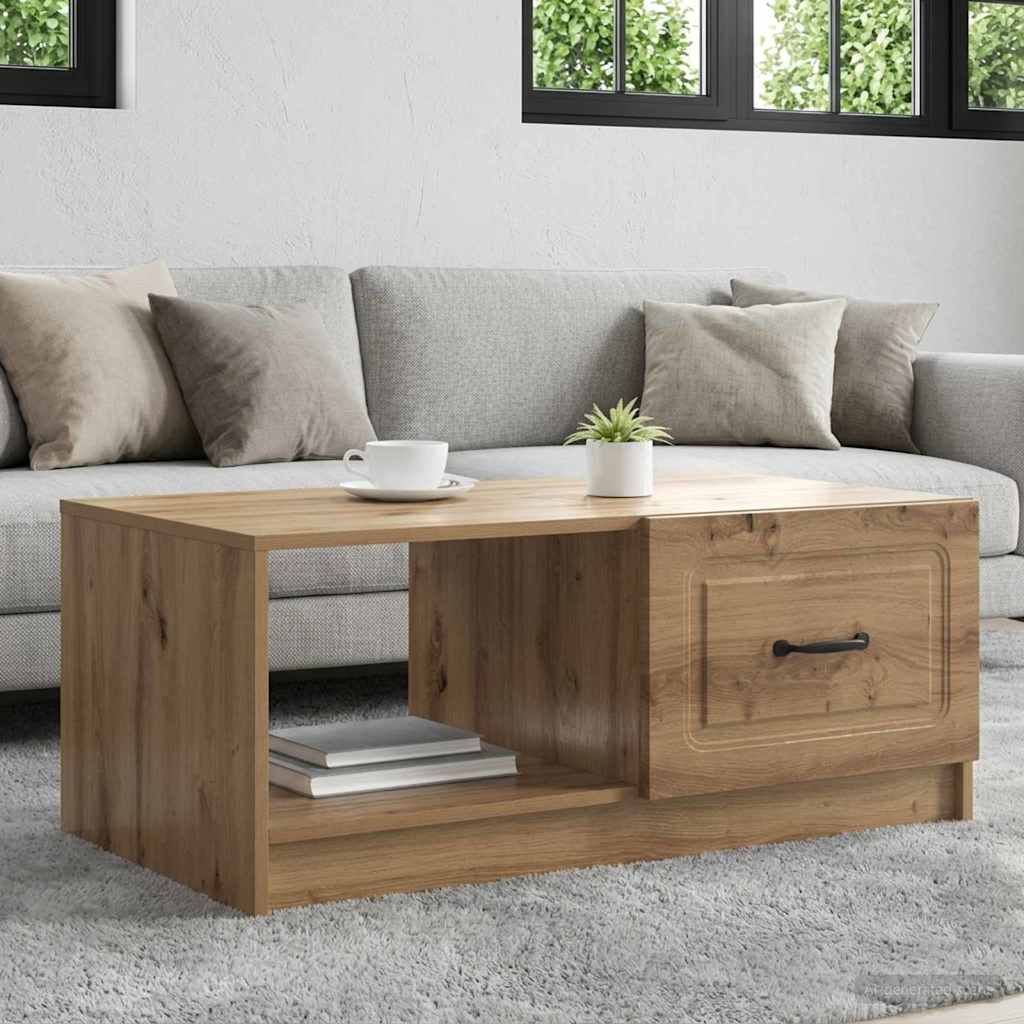 Mesa de centro carvalho arttisan 90 x 50 x 37 cm
