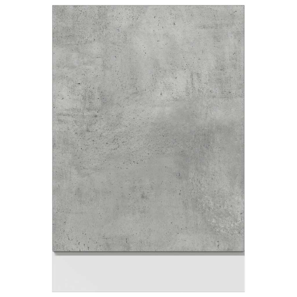 Painel máquina lavar louça “lyon” 45x3x67 cm cinzento cimento